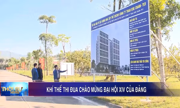Khí thế thi đua chào mừng Đại hội XIV của Đảng