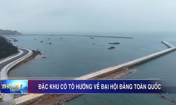 Đặc khu Cô Tô hướng về Đại hội Đảng toàn quốc