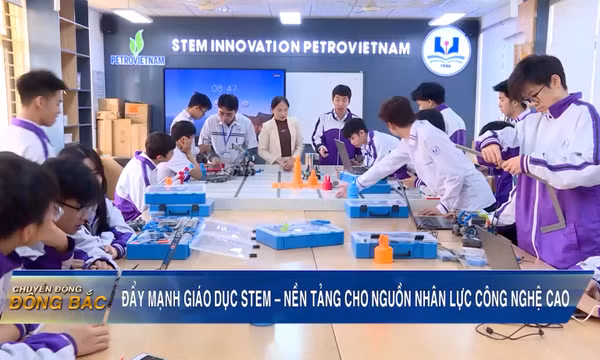 Đẩy mạnh giáo dục STEM – Nền tảng cho nguồn nhân lực công nghệ cao