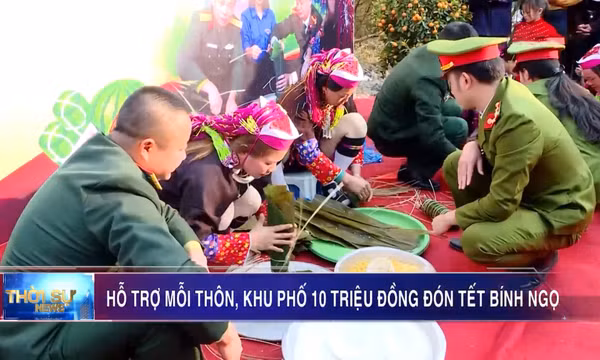 Hỗ trợ mỗi thôn, khu phố 10 triệu đồng đón Tết Bính Ngọ