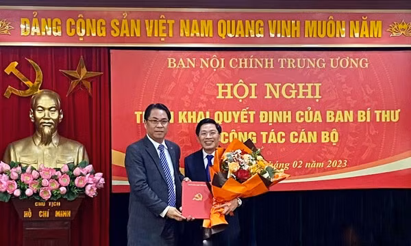 Đồng chí Đặng Văn Dũng giữ chức Phó Trưởng Ban Nội chính Trung ương