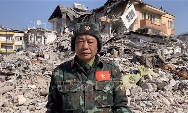 Đoàn cứu hộ Quân đội nhân dân Việt Nam hoàn thành xuất sắc nhiệm vụ tại Thổ Nhĩ Kỳ