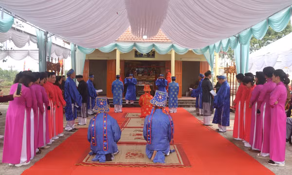 Khai mạc Lễ hội Đình Tràng Y (huyện Đầm Hà) năm 2023