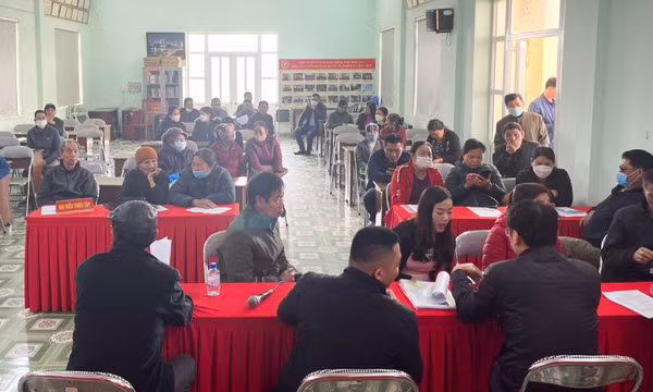 Móng Cái: Chi trả đền bù cho các hộ dân bị nứt nhà do thi công cao tốc Tiên Yên – Móng Cái