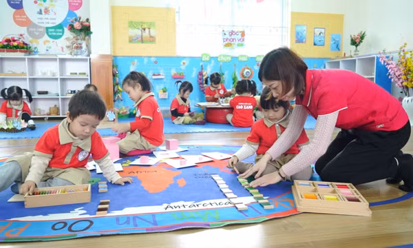 Áp dụng phương pháp giáo dục mầm non tiên tiến