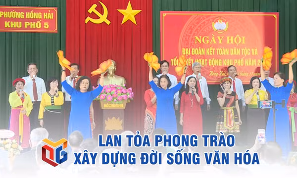 Lan tỏa phong trào xây dựng đời sống văn hóa