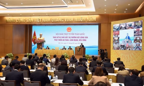 Tháo gỡ, thúc đẩy thị trường bất động sản phát triển an toàn, lành mạnh, bền vững