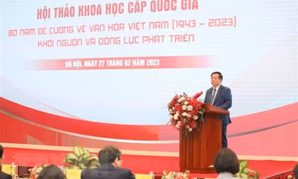 80 năm Đề cương Văn hóa: Phát triển hài hòa giữa kinh tế và văn hóa
