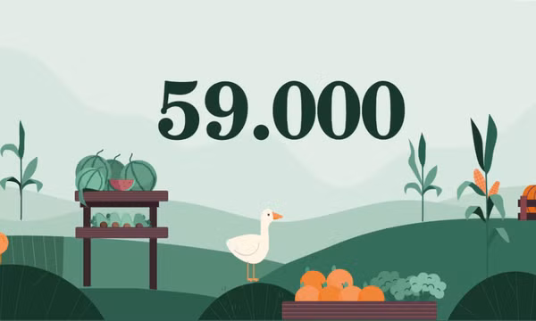 59.000 - là ước tính số thành viên tham gia các HTX, THT trên địa bàn tỉnh