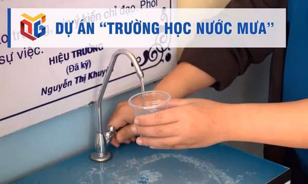 Dự án “Trường học nước mưa”