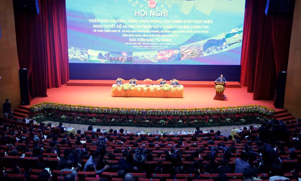 Hội nghị triển khai Chương trình hành động của Chính phủ thực hiện Nghị quyết số 30-NQ/TW