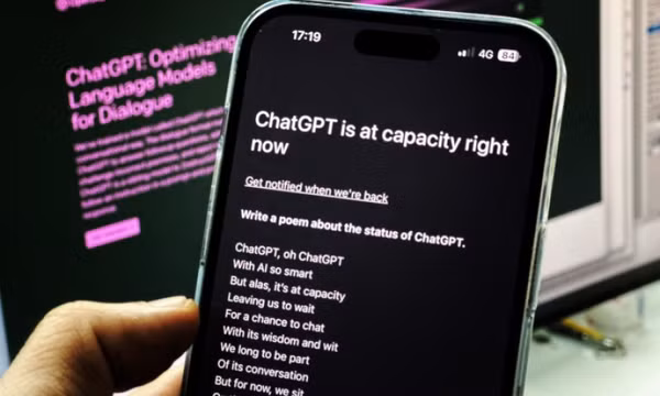 ChatGPT sập diện rộng