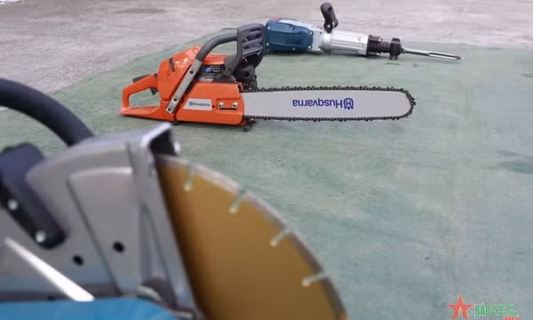 Một số trang bị cứu hộ đặc biệt của Công binh Việt Nam mang tới Thổ Nhĩ Kỳ