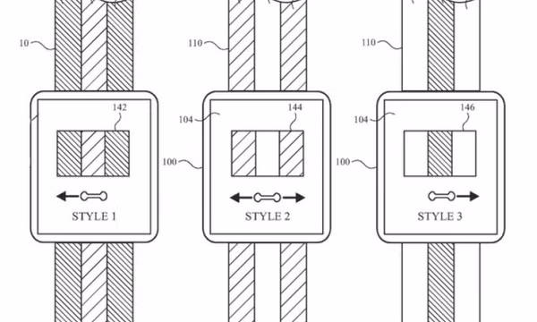 Dây đeo Apple Watch đổi màu theo trang phục