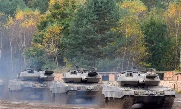 Đức phê duyệt chuyển giao gần 200 xe tăng Leopard cho Ukraine