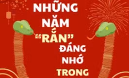 Điểm lại những năm "rắn" đáng nhớ trong lịch sử Việt Nam