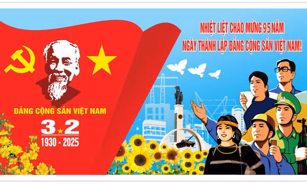 Kỷ niệm 95 năm Ngày thành lập Đảng Cộng sản Việt Nam