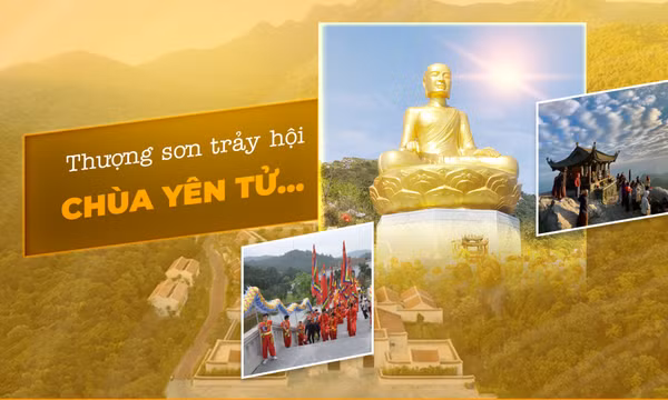 Thượng sơn trảy hội chùa Yên Tử…