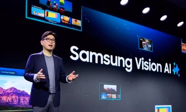 Samsung ra mắt màn hình AI hóa tại CES 2025