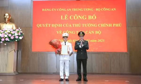 Thiếu tướng Đặng Hồng Đức giữ chức vụ Thứ trưởng Công an