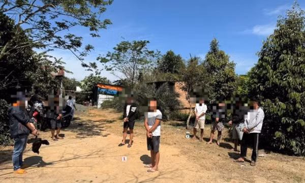 Đột kích bắt quả tang nhóm đá gà ăn tiền trong khu dân cư