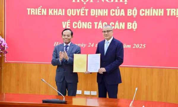 Điều động ông Phạm Đại Dương giữ chức vụ Phó Trưởng Ban Kinh tế Trung ương