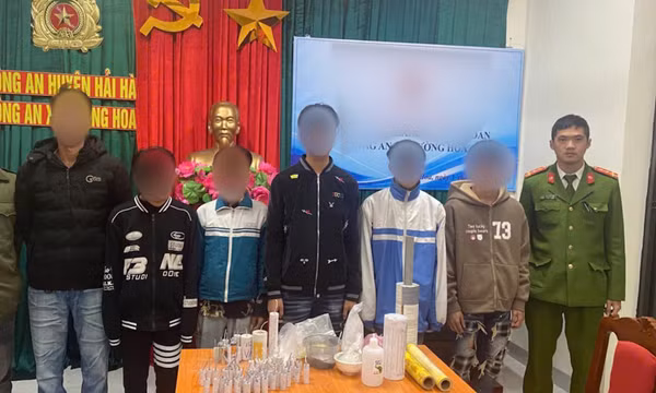 Thu giữ 75 quả pháo do nhóm nam thanh niên tự chế trái phép