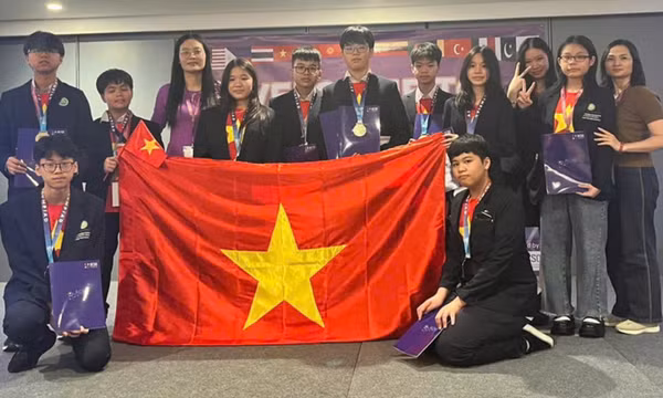 Việt Nam thắng lớn, giành 17 huy chương Olympic Hóa học châu Á 2025