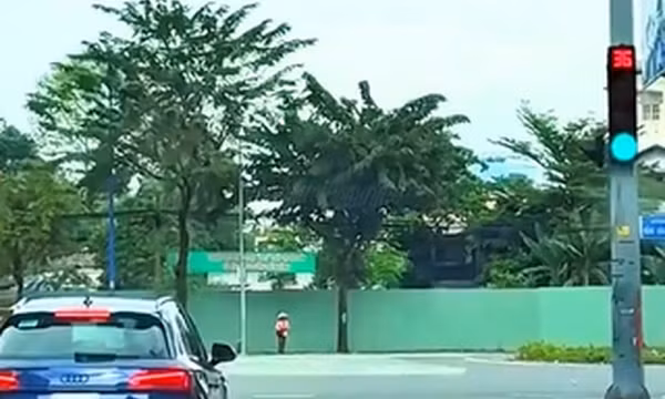 Xác minh clip xe Audi 'chạy đến đâu đèn tín hiệu nhảy loạn xạ đến đó'