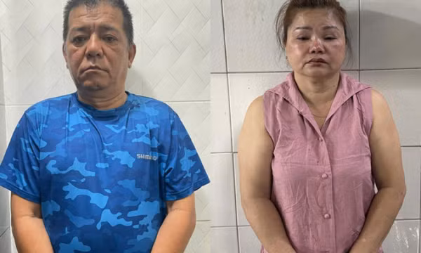 Hai vợ chồng đánh người tới tấp ở trung tâm TP HCM