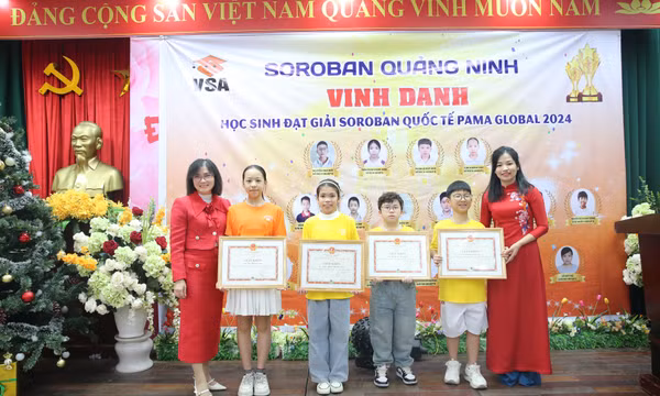 Học sinh Quảng Ninh đoạt 21 giải cao trong kỳ thi toán trí tuệ quốc tế PAMA lần thứ 22
