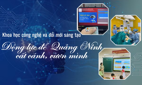 Khoa học công nghệ và đổi mới sáng tạo - Động lực để Quảng Ninh cất cánh, vươn mình