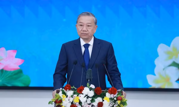 Phát biểu chính sách của Tổng Bí thư tại Học viện Chính trị-Hành chính quốc gia Lào