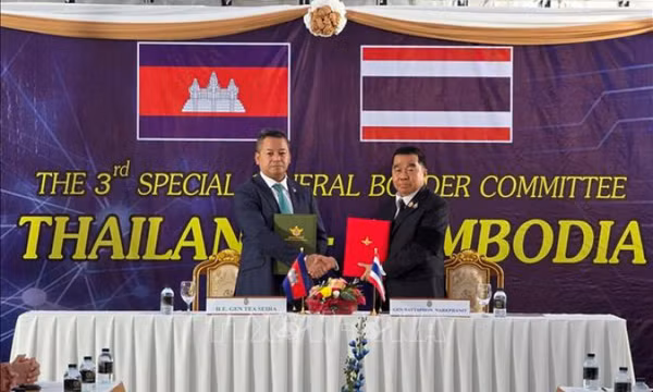 Thái Lan và Campuchia ký thỏa thuận ngừng bắn