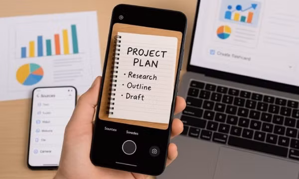 Google bổ sung tính năng camera mới vào ứng dụng NotebookLM