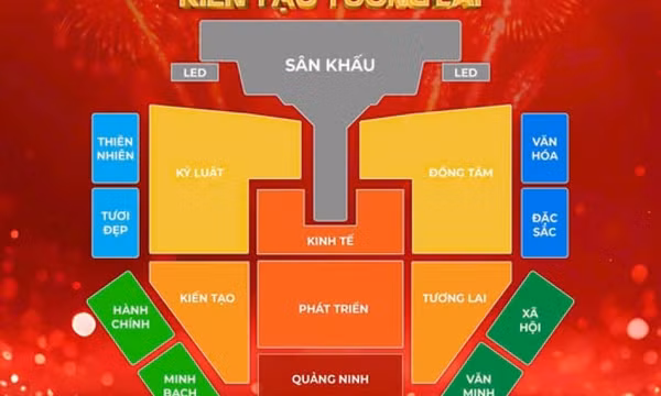 Hướng dẫn đăng ký vé trực tuyến và sơ đồ khán đài Countdown 2026 tại Quảng Ninh.