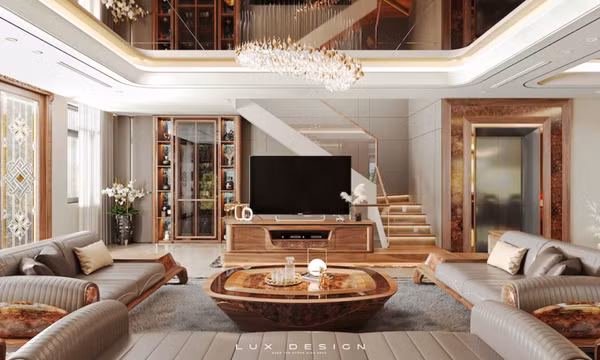 Khám phá quy trình thiết kế và thi công nội thất gỗ óc chó chuẩn quốc tế tại Lux Design