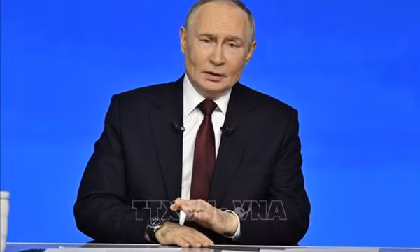 Tổng thống Nga tái khẳng định lập trường đàm phán về vấn đề Ukraine