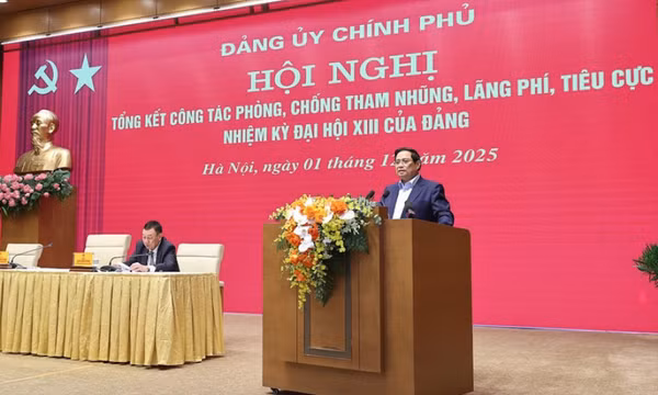 Thủ tướng: Phòng, chống tham nhũng, lãng phí, tiêu cực là nhiệm vụ trọng tâm, cấp bách, thường xuyên, liên tục, sống còn