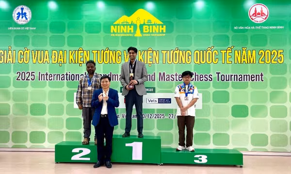 Bế mạc Giải cờ vua đại kiện tướng và kiện tướng quốc tế năm 2025