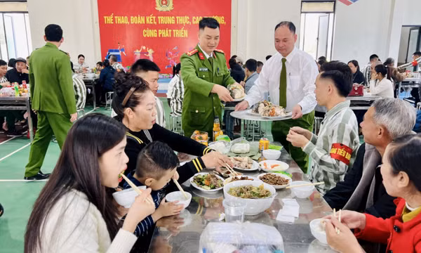 Hội nghị gia đình phạm nhân tại Trại giam Quảng Ninh