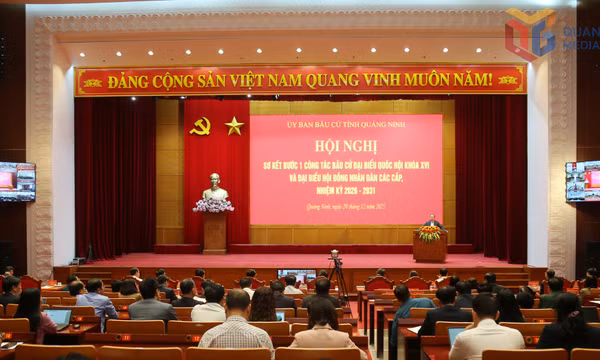 Sơ kết bước 1 công tác bầu cử ĐBQH khóa XVI và đại biểu HĐND các cấp nhiệm kỳ 2026-2031