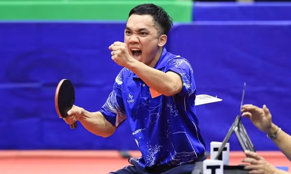 Tuyển bóng bàn Việt Nam vào chung kết đồng đội nam SEA Games sau 8 năm