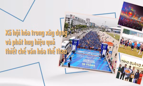Xã hội hóa trong xây dựng và phát huy hiệu quả thiết chế văn hóa thể thao