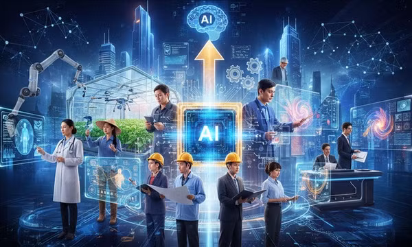 Cùng dùng AI, nhóm nghề nào đang hưởng lợi nhiều nhất?