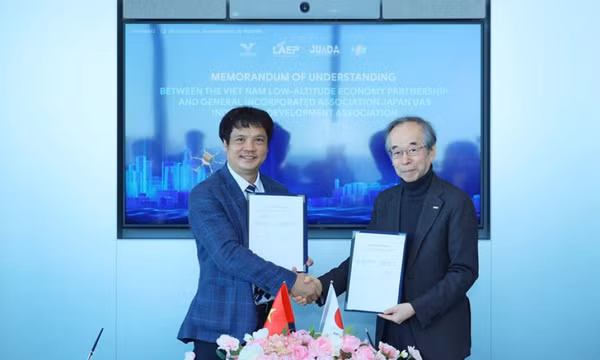 Liên minh Kinh tế tầm thấp Việt Nam bắt tay Hiệp hội Máy bay không người lái Nhật Bản phát triển UAV, drone