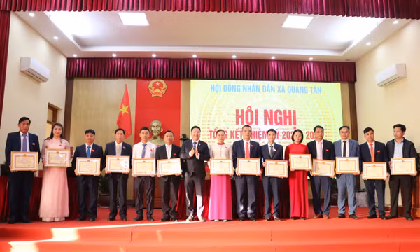 HĐND xã Quảng Tân khóa II tổ chức kỳ họp thứ 5