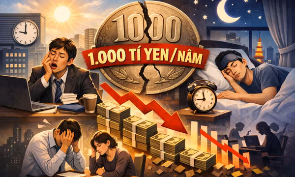 Ngủ lệch nhịp gây thiệt hại tài chính khổng lồ