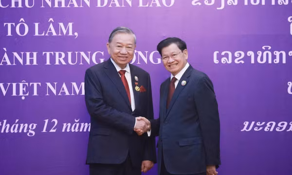 Những kết quả quan trọng trong chuyến công tác của Tổng Bí thư Tô Lâm đến Lào