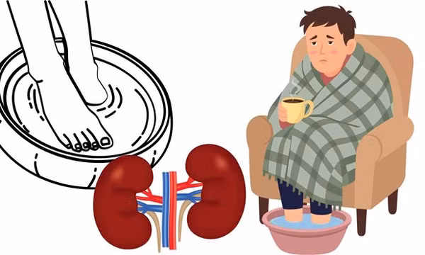 3 lưu ý khi ngâm chân bằng nước muối để tốt cho thận